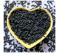 EHOPE Gránulos falsos de resina de 50 g, chispas de arcilla de polímero para arte de uñas, manualidades, pasteles, funda de teléfono (1 negro)