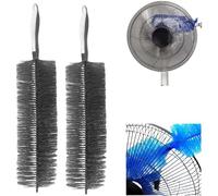 EHOTER Cepillo flexible de limpieza de ventilador 2024, cepillo de limpieza de ventilador flexible, cepillo de limpieza de ventilador flexible, cepillo de esquina de telaraña, plumero de microfibra