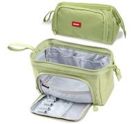 EHOTER Estuche grande para lápices para niñas, gran capacidad, bolsa de mano para bolígrafos, organizador de papelería, bolsa de maquillaje para oficina, para estudiantes universitarios, niñas, niños