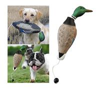 EHOTER Juguete de pato para entrenamiento de perros de caza y perros perdiguero enseña a recuperar juegos de aves acuáticas divertido entrenamiento interactivo y reducir el aburrimiento