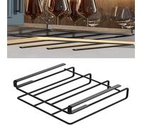 EHOTER Soporte para tabla de cortar, almacenamiento debajo del estante, organizador de cocina de acero inoxidable sin taladrar en gabinete, cocina, despensa, armario, organizador de almacenamiento