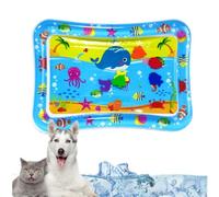 EHOTER Tapete sensorial de agua para gatos, tapete de juego de agua para gatos, tapete de juego con sensor de agua grueso para gatos, tapete de juego de agua para gatos, tapete de juego de agua con