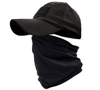 ehsbuy Gorra Hombres TáCtica Gorra de BéIsbol Camuflaje Bufanda Facial Ejército Táctico Militar Sombrero Cuello Tubo Snoods para Correr Camping Deportes