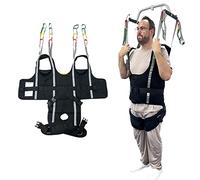 Ehucon Correa para caminar de elevación del paciente, peso de carga de seguridad acolchada pélvica de 500 libras, ayuda médica de pie para entrenamiento de apoyo ambulante