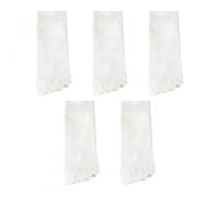 Ehuihuan 5 Pares Calcetines con Dedos Mujer, Calcetines de Algodón para Correr, Calcetines Barefoot, Calcetines Separadores de Dedos 35-42