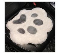EHWLFVX Fundas Asientos Coche Funda Cojín Asiento Coche con Pata Gato Peluche Bonito Estampado Garra Silla Sofá Pelo Conejo Artificial Interior Mujer Asiento Coche Juego(2)