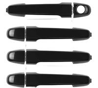EHWLFVX Manijas Exteriores Las Puertas Automóvil Para Hyundai Para Elantra 2007-2012 Auto Conductor Copiloto Lado Delantero Puerta Trasera Manija Exterior(Set of 4pcs)