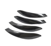 EHWLFVX Manijas Puerta Interior Para BMW 3 4 Para Serie M4 F30 F34 F36 F32 F33 F80 Tirador Puerta Interior Fibra Carbono Con Embellecedor Cubierta Exterior(Cover 4pcs set)
