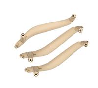 EHWLFVX Manijas Puerta Interior Para BMW Para X5 Para X6 F15 F16 2014-2018 3 Uds LHD Puerta Interior De Coche Tirador Juegos Reemplazo(Beige)