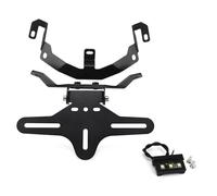 EHWLFVX Motocicleta Alforja Trasera para CF800NK para 800NK para 800 NK 2023 Motocicleta Trasera Corta Soporte De Placa Matrícula Luz Señal Giro(with Light)