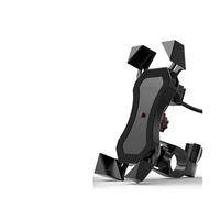 EHWLFVX Nav GPS Moto Soporte para SMY JOYMAX Z 300 para CRUISYM 2017-2019 Accesorios para Motocicleta GPS/Smartphone Soporte Adaptador para GPS De Matrícula(USB Phone Clip)