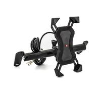 EHWLFVX Nav GPS Moto Soporte para SMY JOYMAX Z 300 para CRUISYM 2017-2019 Accesorios para Motocicleta GPS/Smartphone Soporte Adaptador para GPS De Matrícula(JX Z-USB Charging)