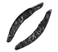 EHWLFVX Para Mitsubishi Para ASX Para Outlander Para Eclipse Para Cross Car Volante Cambio Paleta Extender Extensión De Engranaje Directo Paleta Cambio Coche(Satin black)