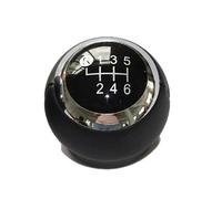 EHWLFVX Pomo Palanca De Cambios Para Toyota Para Avensis III T27 2008-2015 5/6 Velocidad PU Cuero Perilla De Cambio Marchas Manual Cubierta La Cabeza Palanca Stick(6 Speed Black)
