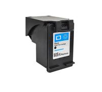 EHxCUF Cartucho de Tinta remanufacturado 805 805XL Compatible con Deskjet 1210 1212 2330 2332 2335 2720 2721 2722 Impresoras Reemplazo de Jet de Tinta de Color(Black)