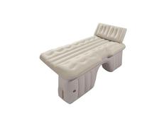 EHYSYN Colchón de Aire portátil Cama Inflable Trasera para Coche, cojín de Aire Grueso Inflable de un Solo Toque, colchón para Dormir portátil, Adecuado(Fabric 2-Beige)