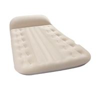 EHYSYN Colchón de Aire portátil Cama Inflable Trasera para Coche, cojín de Aire Grueso Inflable de un Solo Toque, colchón para Dormir portátil, Adecuado(Beige)