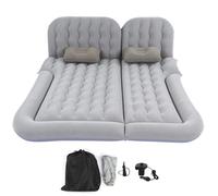 EHYSYN Colchón de Aire portátil Colchón de Viaje Inflable Que se reúne cojín de Descanso para Dormir Suave(Gray)