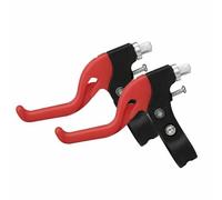 EHYSYN Tambor Trasero para Bicicleta 1 par de palancas de Freno en V para Bicicleta de montaña BMX, Manillar de Bicicleta de Carretera, Piezas de Ciclismo con Freno en V(Red)
