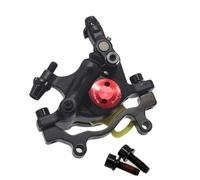 EHYSYN Tambor Trasero para Bicicleta Pinza de Freno de Disco mecánico HB100, Kit de Pinza de Freno de 2 pistones, Bicicleta hidráulica Trasera y Delantera para Bicicleta de montaña(Black Rear)