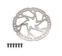 EHYSYN Tambor Trasero para Bicicleta Rotor de Freno de Disco de Bicicleta montaña, de 2,3mm de Espesor, 140mm, 160mm, 180mm, 203mm, 220mm, 6 Pernos, Piezas de Bicicleta de Montaje en Cubo(160mm)