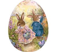 EI-Puzzle Frohe Ostern - 60 Teile: Ostergeschenk für Kinder AB 3 / Geschenkidee für Ostern/Geschenk zu Ostern / 60 Teile