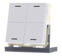 EIB, KNX, Push Button Lite 63 4 pliegues, RGBW, neutro, acabado brillante blanco de estudio BE-TA... | MDT | BE-TAL6304.01 | Sensor táctil con bus de comunicación