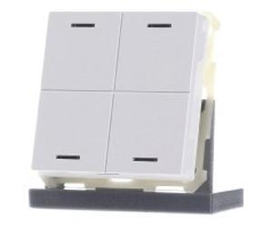 EIB, KNX, Push Button Lite 63 4 pliegues, RGBW, neutro, acabado brillante blanco de estudio BE-TA... | MDT | BE-TAL6304.01 | Sensor táctil con bus de comunicación