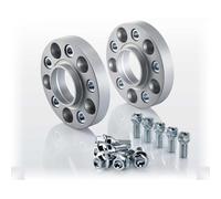 EIBACH Ampliación de Trocha 20 mm 57 mm Ø, Plata, 5 Tornillos, Eloxado