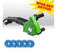 Eibenstock Rozadora Emf 125.2 Fresa Raja Nutfraeser 5x 125mm