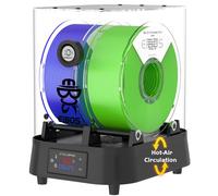 EIBOS Cyclopes - Caja seca de filamento para impresora 3D, secador de filamento con ventilador integrado, temporizador ajustable y control de humedad de temperatura, compatible con 1.75 mm, 2.85 mm,