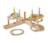 Eichhorn 100004405 - Juego de Lanzamiento de Anillos, Multicolor