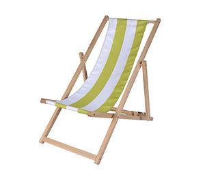 Eichhorn 100004546 - Outdoor Niños de Sol Silla, Ajustable, 40 kg, Madera de Haya