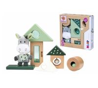 Eichhorn 100005865 EH Baby Hipp Sound Building Blocks, Multicoloured