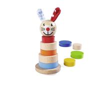Eichhorn 100017054, Hase Eh Baby - Torre apilable para Conejo, Multicolor