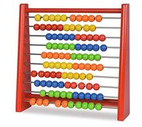 Eichhorn- Ábaco de Madera con 100 Bolas de Colores, para Niños a Partir de 3 años