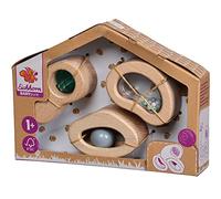 Eichhorn Baby Pure - Bloques de exploración de Madera de Haya 100% Certificado FSC, Juguete de Madera Duradero, caleidoscopio, Funciones de Sonido y Sonido, Apto para niños a Partir de un año