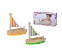 small foot ® Barco de vela de juguete madera 2 unidades