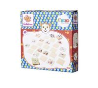 Eichhorn Bobo 109245680 - Juego de 40 Piedras de Madera con 20 diseños Diferentes, 100% Madera contrachapada certificada FSC, a Partir de 3 años
