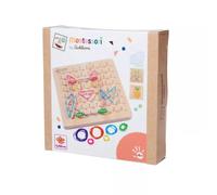 Eichhorn: Juego educativo de madera Montessori - pizarra creativa