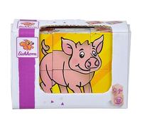 Eichhorn Juguete de Madera - Puzzle de Cubos 100005481 (+2 años)