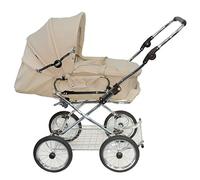 EICHHORN Kinderwagen Cochecito combinado completo, 0 - 3 años, convertible en cochecito deportivo, incluye capazo, tela beige, ruedas ECCO