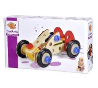 Eichhorn - Set de Construcción de Madera para Crear hasta 3 Modelos de Coche, para Niños a partir de 3 Años
