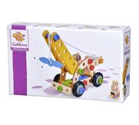 Eichhorn - Set de construcción grúa móvil de madera 4 en 1 (100039022)