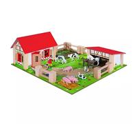 Eichhorn: Set de juego de madera - Vida en la granja