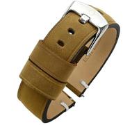 Eichmüller Correa de piel de liberación rápida en 20/22/24 mm, negro, marrón, beige, gris, azul, 24 mm, Piel de becerro, Ninguno