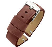 Eichmüller Correa de piel de liberación rápida en 20/22/24 mm, negro, marrón, beige, gris, azul, 24 mm, Piel de becerro, Ninguno