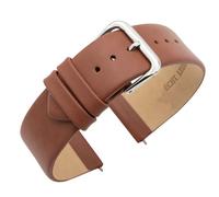 Eichmüller Correa de reloj sin costuras sin costuras, piel de napa de becerro en 10/12/14/16/18/20 mm, 20 mm, Cuero