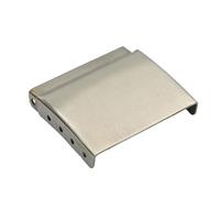 Eichmüller since 1950 Extensión de correa de metal con escalón en 12/14/16/18/20/22 mm para correas de eslabones de acero inoxidable, 22 mm, Acero inoxidable, Ninguno