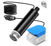 EID Bomba de agua y aceite con batería para Bosch Professional 18 V, 120 W, 12 V, batería de barril de lluvia, bomba de transferencia de agua, bomba eléctrica para jardín, jacuzzi, tanque, piscina